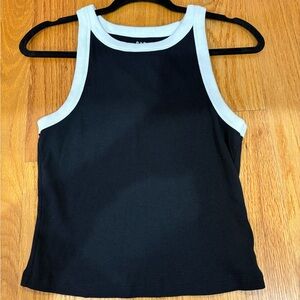 GAP Black and White Tank Top